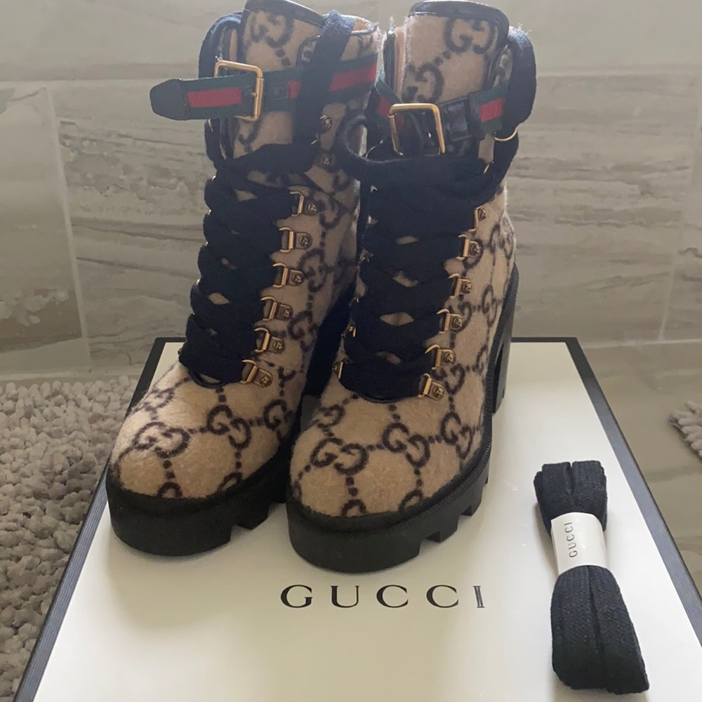 Gucci wool boots